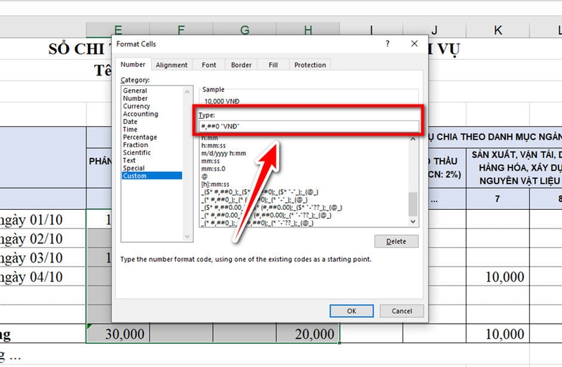 Cách thêm đơn vị vào ô trong Excel - 05