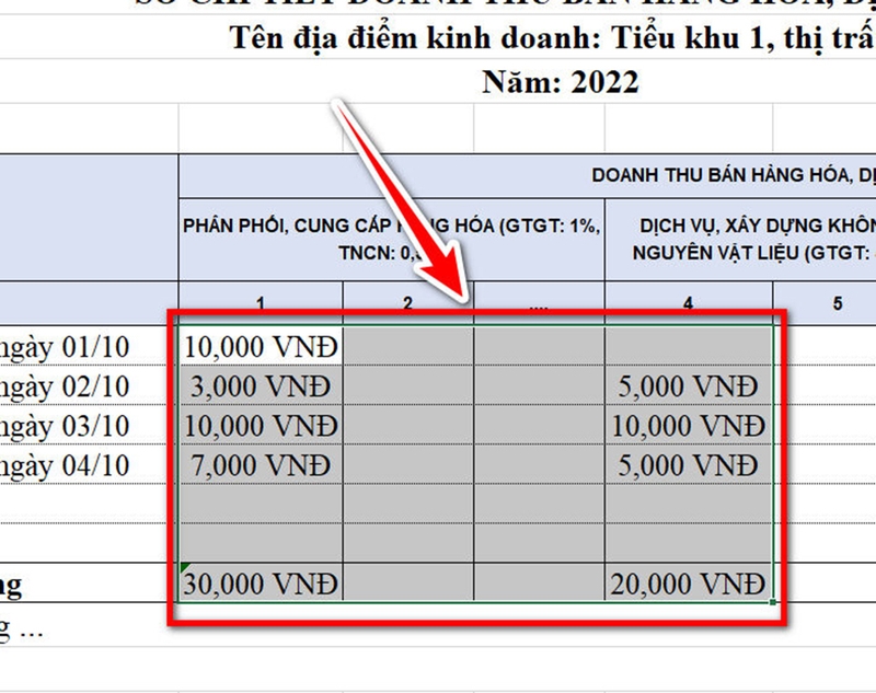 Cách thêm đơn vị vào ô trong Excel - 07