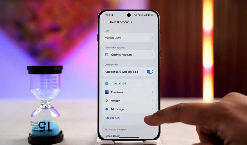 Cách thêm nhiều tài khoản Google cho Android - 05