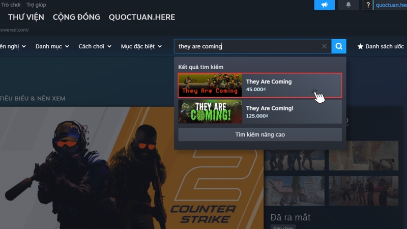 Mở ứng dụng Steam