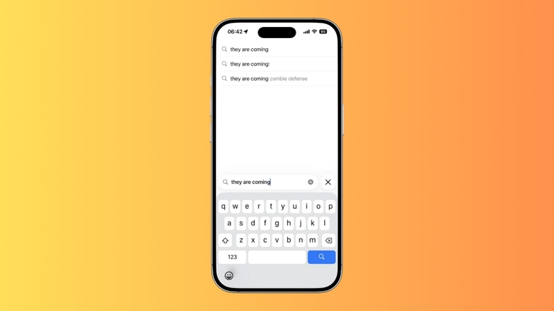 Nhập từ khóa "They Are Coming"