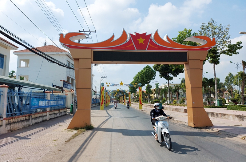Thị trấn Mỹ Luông của An Giang 1
