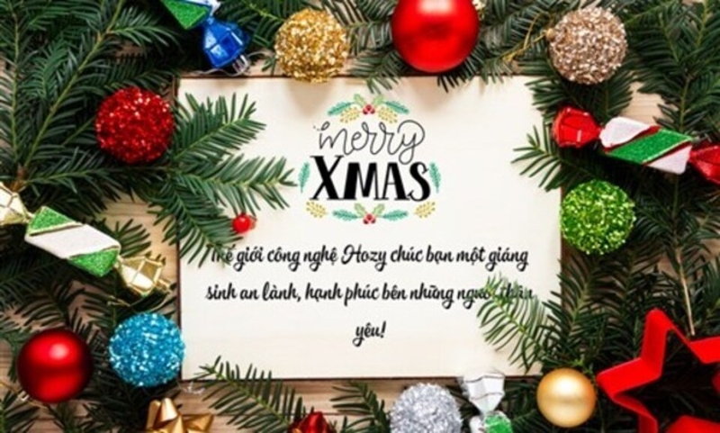 Thiệp Noel thiết kế online