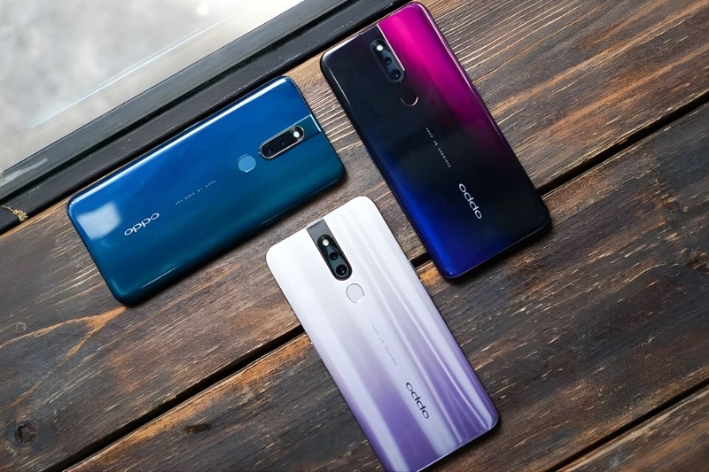 thiết kế Oppo F11 Pro