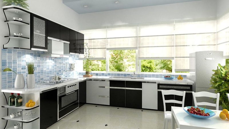 Thiết kế nhà bếp mở