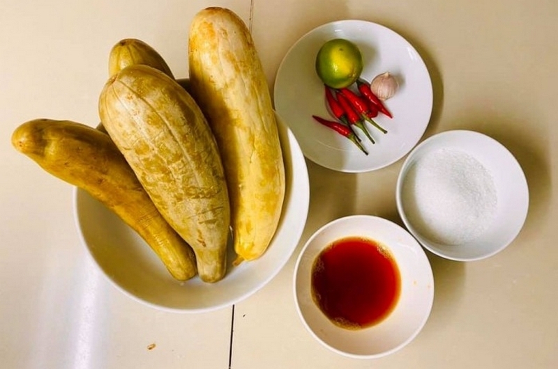 thịt ba chỉ xào dưa gang ảnh 2