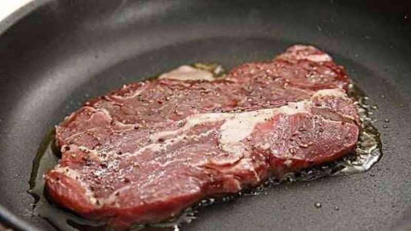 Chiên sơ thịt bò