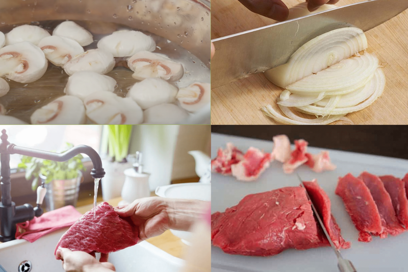 Thịt bò xào nấm mỡ (3)