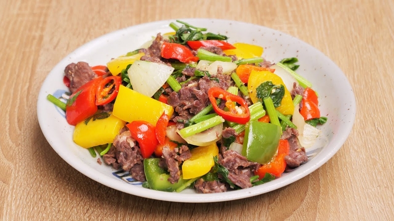 Cách làm thịt bò xào thập cẩm (ảnh 11)