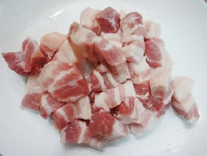 thịt heo kho dưa gang ảnh 3