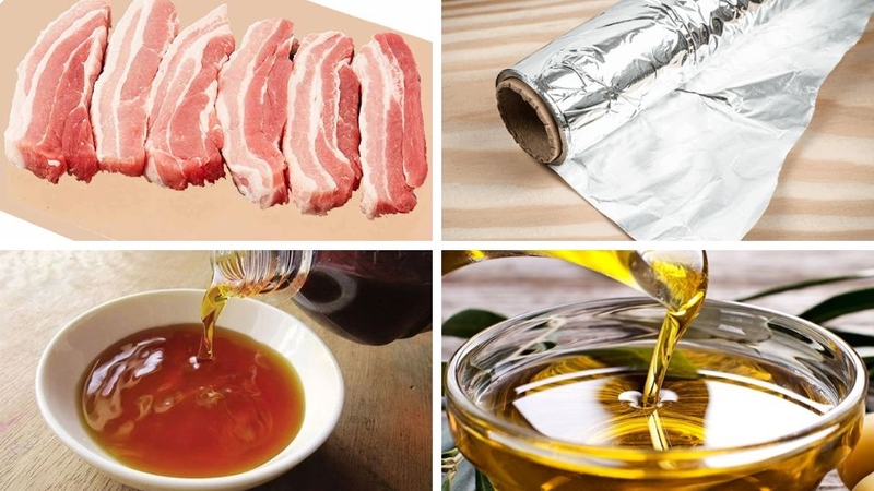 thịt heo nướng giấy bạc 2