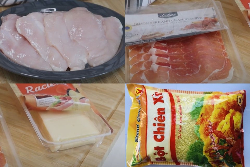 thịt nguội chiên xù 1