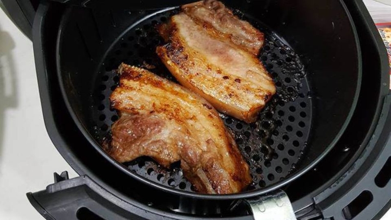thịt nướng Hàn Quốc bằng nồi chiên không dầu 1