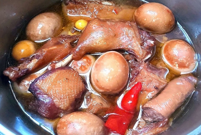 thịt vịt kho tàu ảnh 2