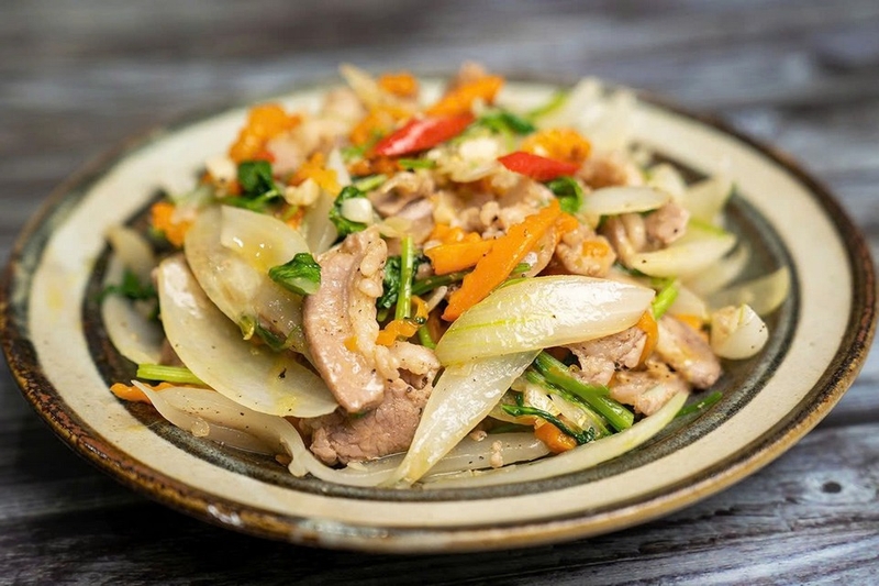 Thịt xào hành tây ảnh 7