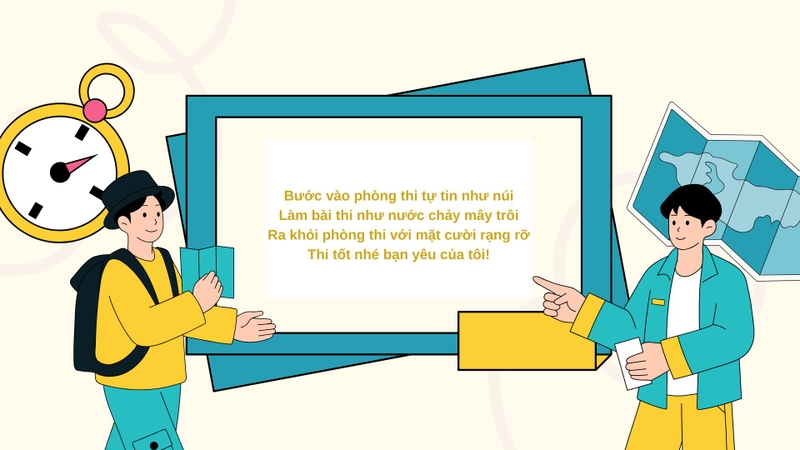 Thơ chúc thi tốt hài hước 3