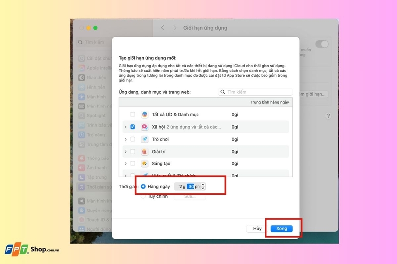 Thời gian sử dụng trên máy Mac (ảnh 14)