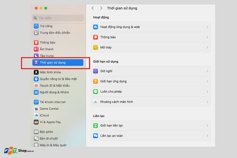 Thời gian sử dụng trên máy Mac (ảnh 4)