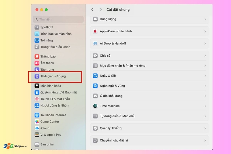 Thời gian sử dụng trên máy Mac (ảnh 8)