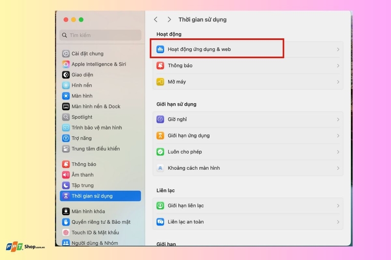 Thời gian sử dụng trên máy Mac (ảnh 9)
