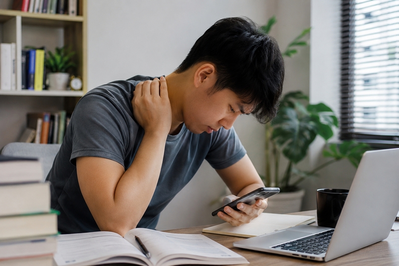 thói quen xấu khi sử dụng điện thoại ảnh 1