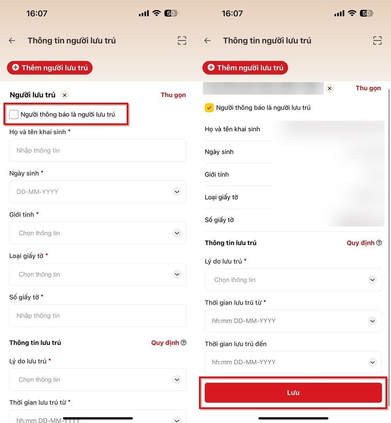 Cách thông báo lưu trú trên VNeID ảnh 6