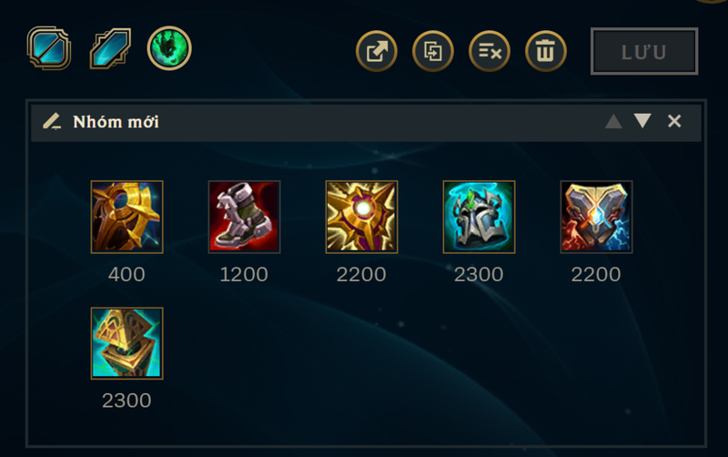 Trang bị cho Thresh