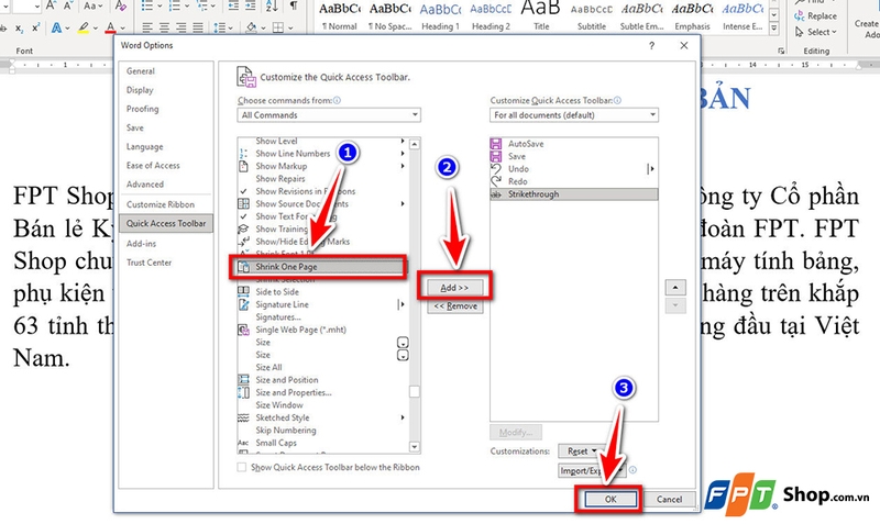 Tự động thu gọn văn bản trong Word - 03
