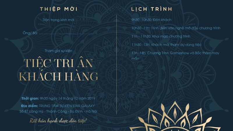 Hướng dẫn cách viết thư mời tham dự sự kiện