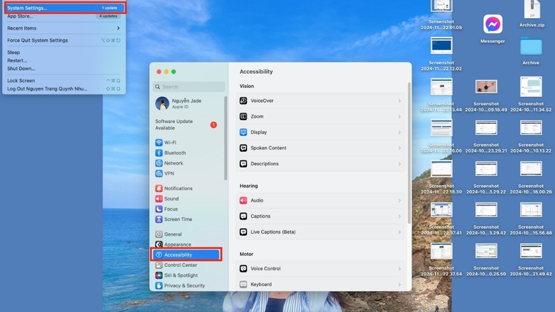 thu nhỏ màn hình macbook hình 5