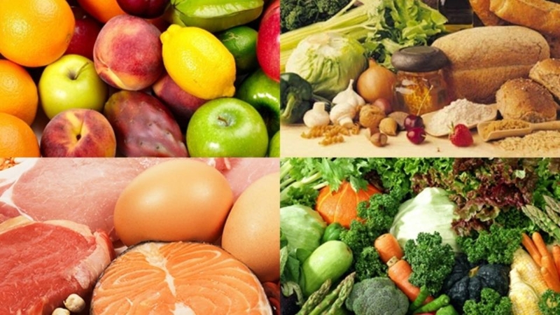 Cân đối đủ 4 nhóm chất dinh dưỡng thiết yếu