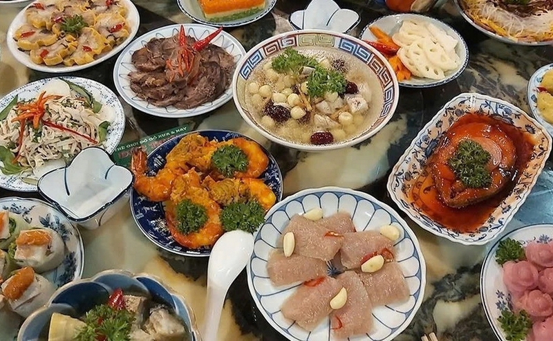 thực đơn đám giỗ miền Bắc ảnh 9