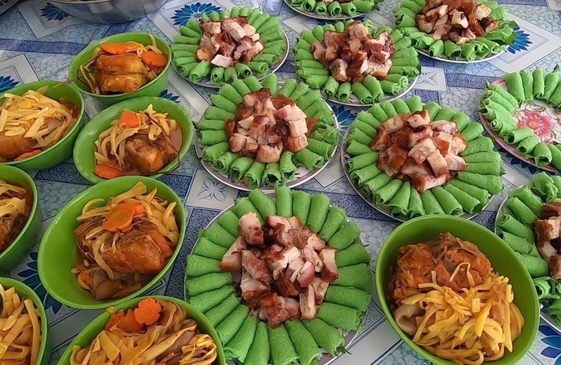 thực đơn đám giỗ miền Tây ảnh 2