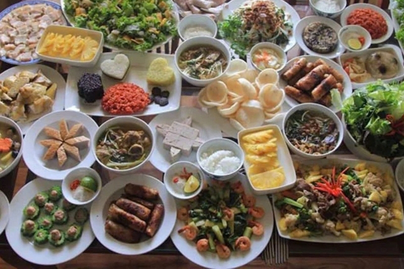 thực đơn đám giỗ miền Tây ảnh 4