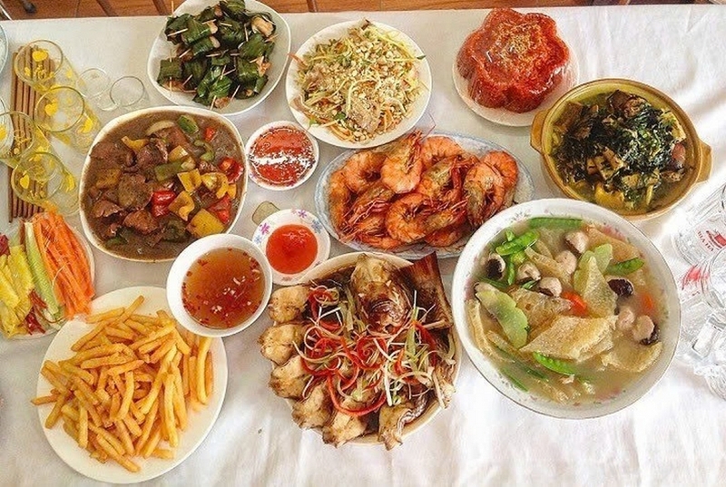 thực đơn đám giỗ miền Tây ảnh 5