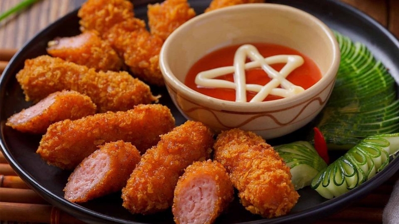 Nem chua rán 70.000 đồng