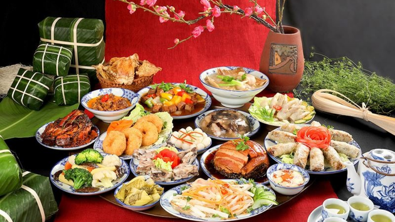 Thực đơn mâm cơm cúng tất niên 1