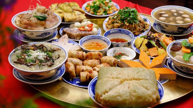 Thực đơn mâm cơm cúng tất niên 2