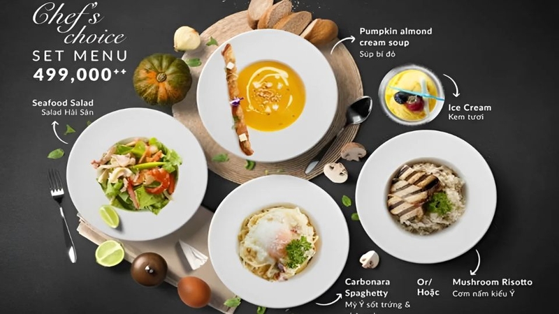 Thực đơn tự chọn (Buffet Menu)