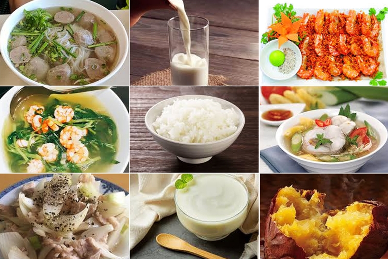 Thực đơn tăng cân cho nữ ngày 7.