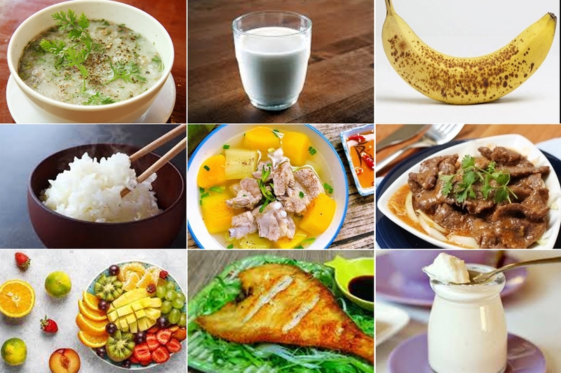 Thực đơn tăng cân cho nữ ngày 2.