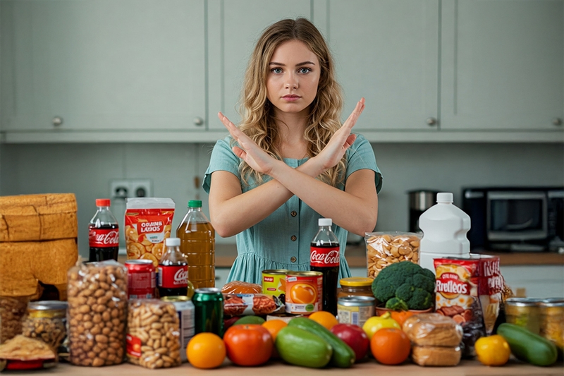 Hạn chế thực phẩm chế biến sẵn, tinh chế