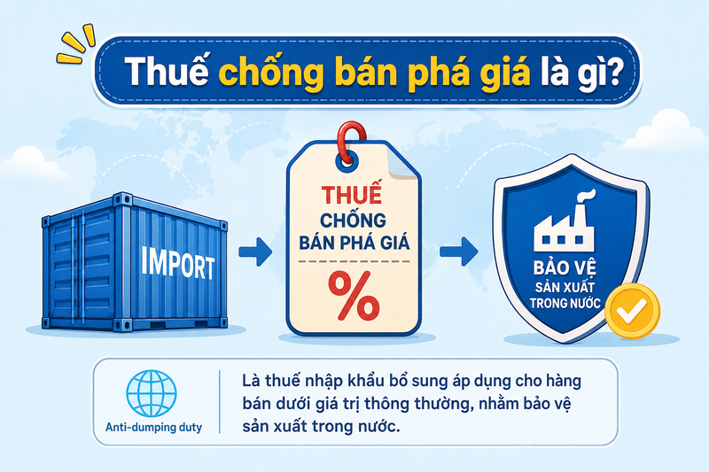 Thuế chống bán phá giá là gì?