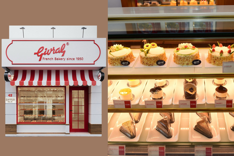 tiệm bánh kem ngon hình 8