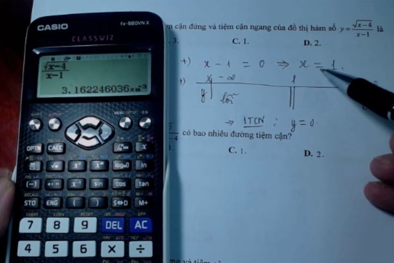 tiệm cận đứng là x hay y (ảnh 4)