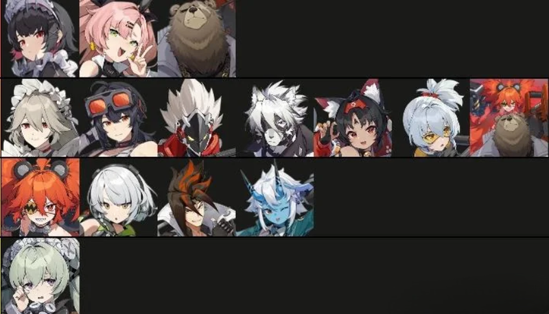 bang xep hang tier list zenless zone zero