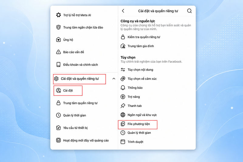 Tiết kiệm dữ liệu khi lướt Facebook 3