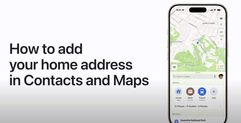tìm đường về nhà trên iPhone - Hình 5