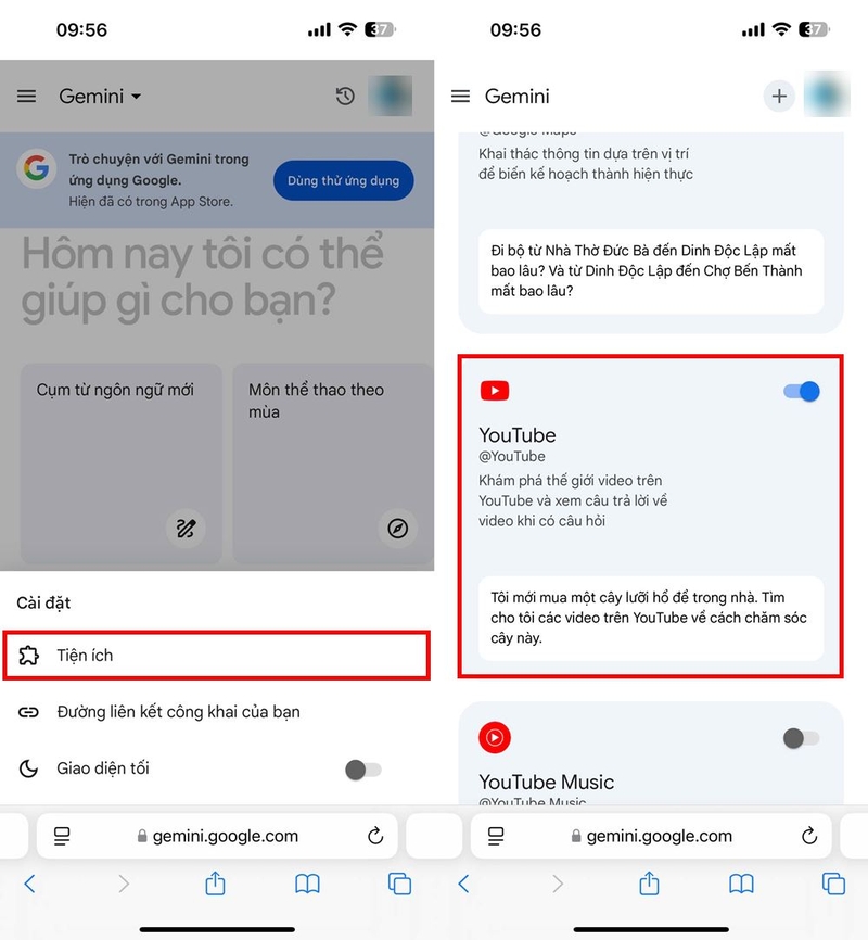 Cách tìm bài hát YouTube bằng công cụ Gemini ảnh 2