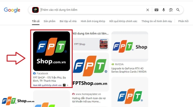 tìm Facebook qua hình ảnh 4